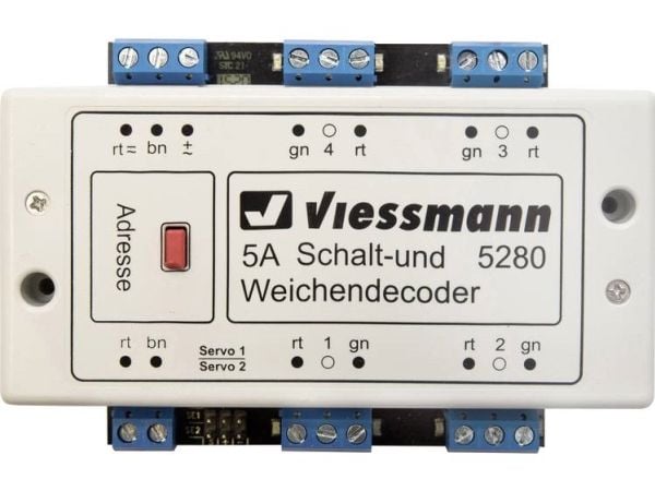 Viessmann Modelltechnik 5280 Kopplings- och spårdecoder-modul