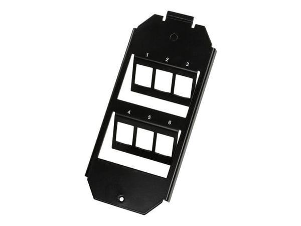 LogiLink NK4060, Musta, SPCC, Tavanomainen, Mikä tahansa tuotemerkki, Kiiltävä, Keystone-moduuli