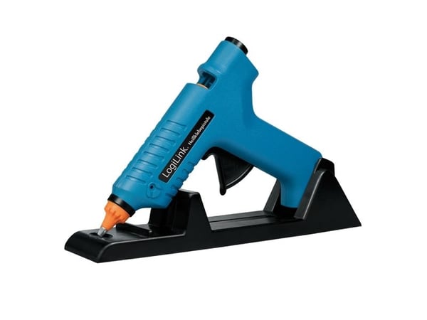 LogiLink WZ0052, Limpistol, Blå, 14 g/min, 1,12 cm, 20 cm, 100 °C