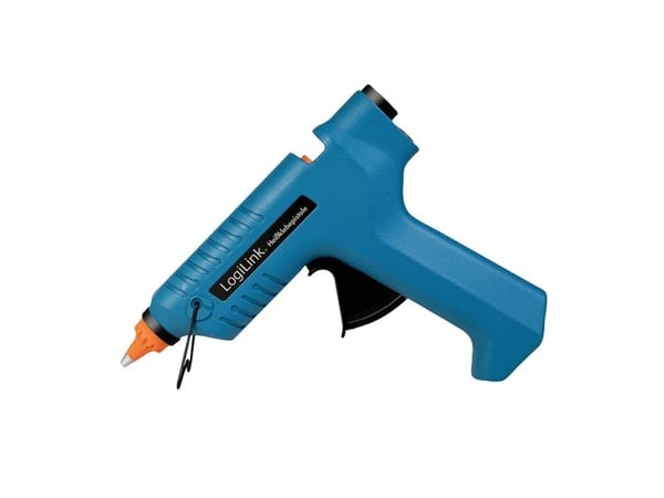 LogiLink WZ0052, Limpistol, Blå, 14 g/min, 1,12 cm, 20 cm, 100 °C