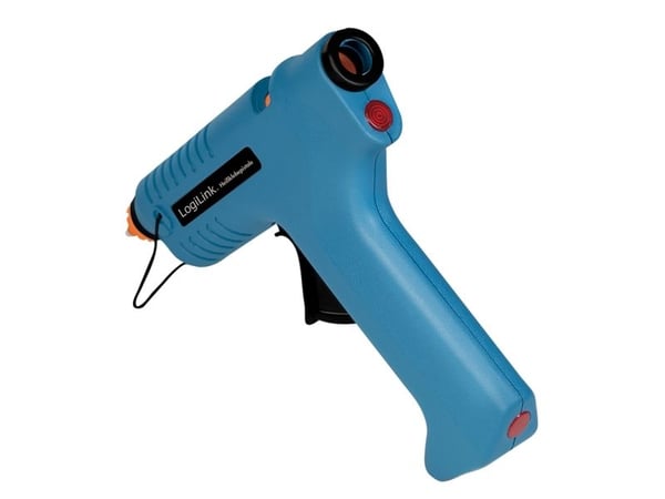 LogiLink WZ0052, Limpistol, Blå, 14 g/min, 1,12 cm, 20 cm, 100 °C