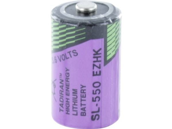 Tadiran-batteri SL 550 S Special 1/2 AA, høy temperatur, lithium 3,6 V 900 mAh