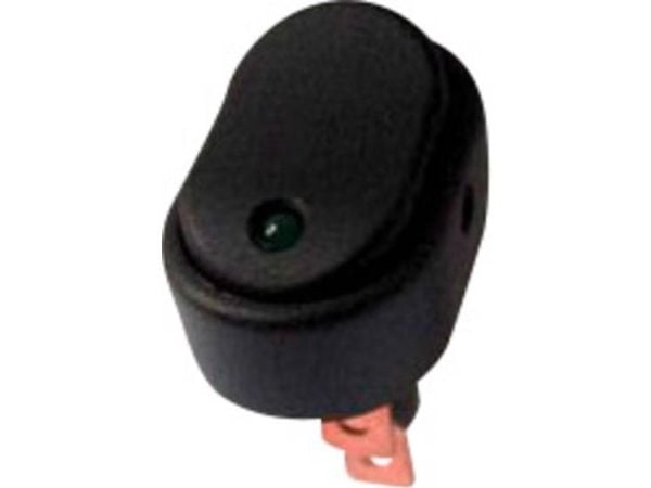 TRU COMPONENTS 1587554 Auton keinukytkin TC-R13-133L-SQ VIHREÄ 12 V/DC 30 A 1 kpl