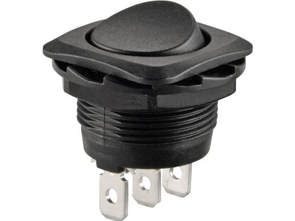 TRU COMPONENTS 1587558 vip-omkopplare TC-R13-135C-02 250 V/AC 10 A 1x On/On, klickande, 1 st.