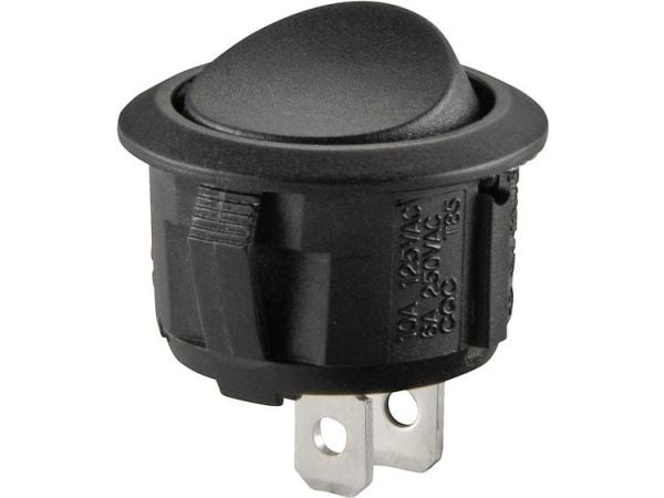 TRU COMPONENTS keinukytkin TC-R13-208A-02 250 V/AC 10 A 1 x Off/On Klikkaava 1 kpl