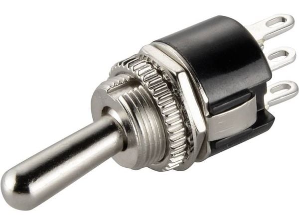 TRU COMPONENTS 1587683 TC-R13-37C-05 Vaihtokytkin 250 V/AC 3 A 1 x On/On Klikkaava 1 kpl