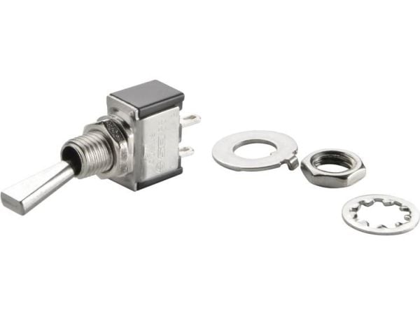 TRU COMPONENTS 1587776 TC-TA101F1 vippbrytare 250 V/AC 3 A 1 x Off/On klick 1 st.