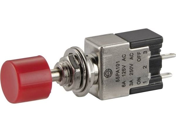TRU COMPONENTS TC-PA101A1RT Pressostaatti 250 V/AC 3 A 1 x Päälle/Pois napsautus 1 kpl
