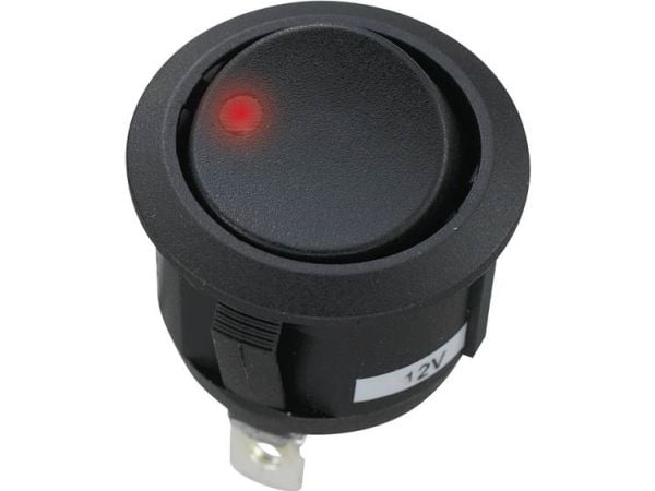 TRU COMPONENTS 1587930 vippebryter for bil TC-R13-112CL-02 12 V/DC 20 A 1 x On/On klikkende 1 stk