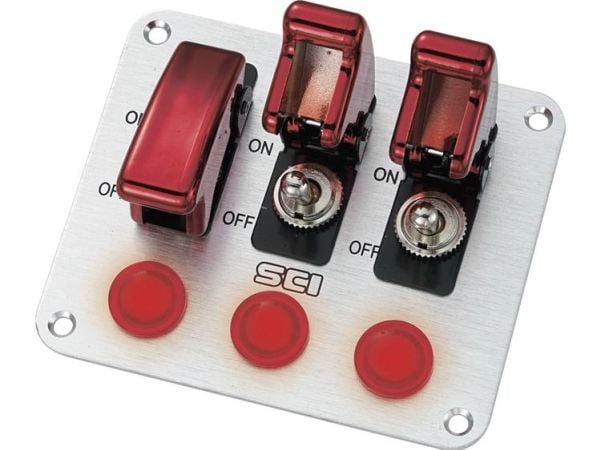 TRU COMPONENTS 1587938 bilbetjeningspanel TC-R18-P3A 12 V/DC 20 A 1x Off/On klikk 1 stk