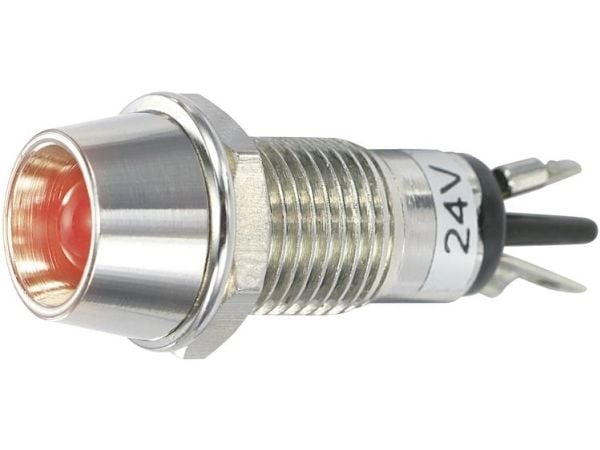 TRU COMPONENTS TC-R9-115L 24 V PUNAINEN LED-merkkivalo Rød 24 V/DC 24 V/DC