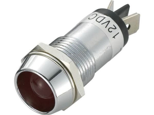 TRU COMPONENTS TC-R9-86L-01-WR LED-merkkivalaisin punainen 12 V/DC