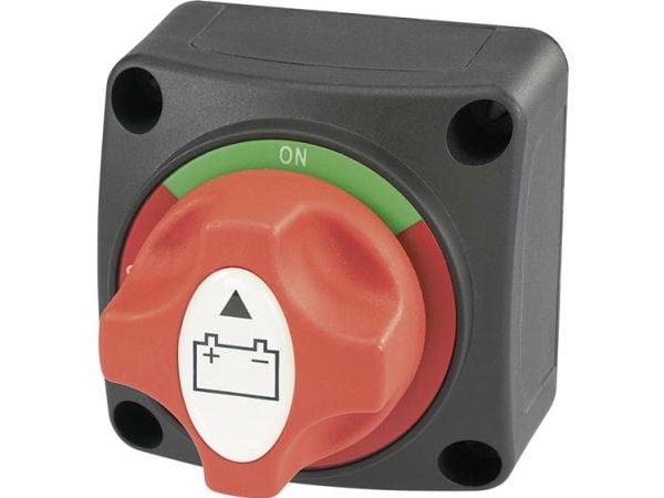 TRU COMPONENTS TC-A23-2 Bilbatterikontakt 12 V/DC, 50 V/DC 200 A 1 x Av/På, klikkende IP54 1 stk
