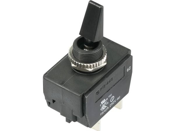 TRU COMPONENTS 1588057 TC-R13-448F3-01A-HR Keinukytkin 250 V/AC 16 A 2 x Off/On IP56 Klikkaava 1 kpl