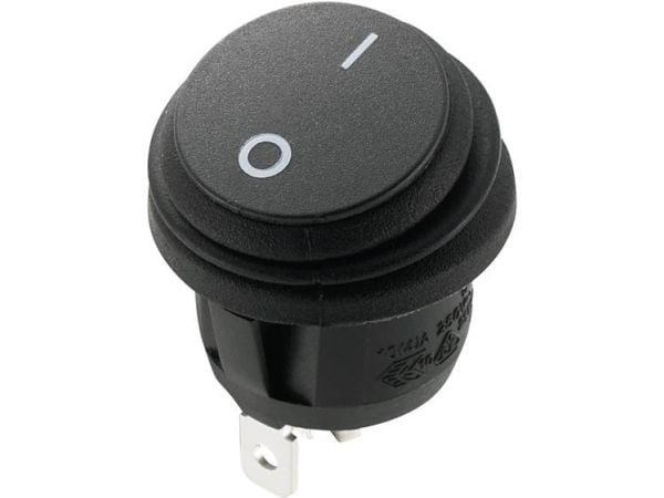 TRU COMPONENTS vippkontakt TC-R13-112A8-02 250 V/AC 10 A 1 x Off/On klick 1 st