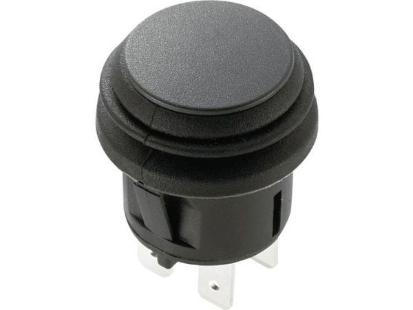 TRU COMPONENTS tryckknapp 250 V/AC 6 A 2x Off/On Ø23 x 4,5 mm 1 st