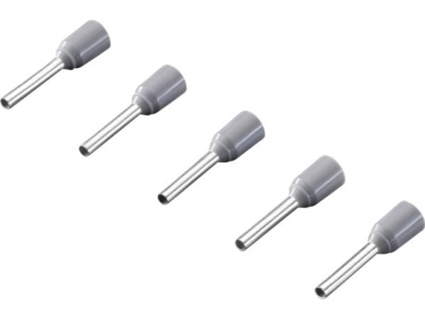 Rittal 4050.743 Kabelsko 0.75 mm² Delvist isoleret Grå 500 stk