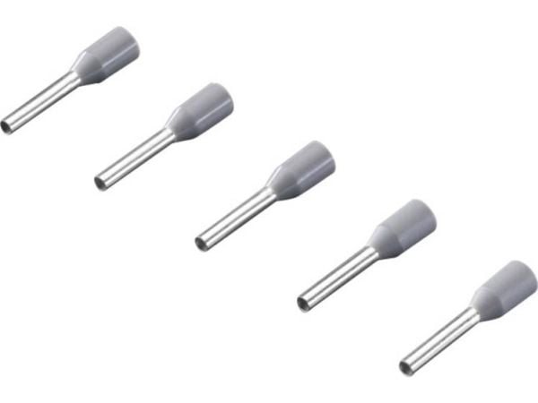 Rittal 4050.731 Kabelsko 0.75 mm² Delvist isoleret Grå 500 stk