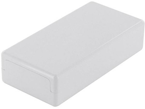 TRU COMPONENTS TC-KS410 universal-kabinett 100 x 50 x 25 polystyren lysgrå 1 stk TRU COMPONENTS TC-KS410 universal-kabinett 100 x 50 x 25 polystyren lysgrå 1 stk