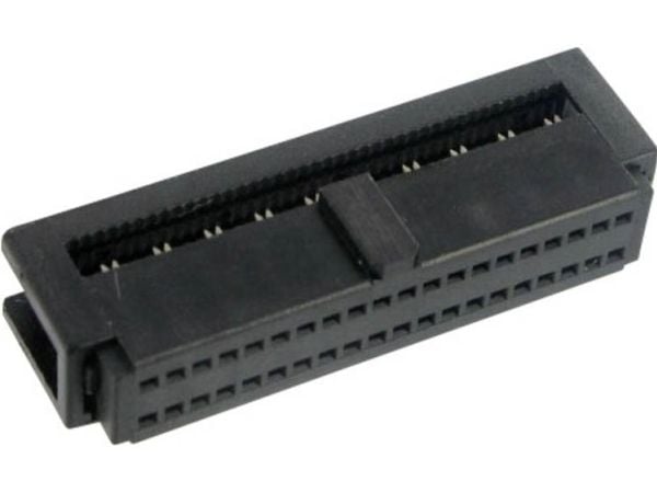TRU COMPONENTS 1589657 Nastaliitin, jossa on vedonpoisto Ristikon koko: 1,27 mm Nastojen kokonaismäärä: 30 Rivien lukumäärä: 2 1 kpl