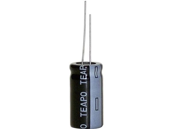 Teapo KSH476M450S1U5N40K Elektrolytkondensator med radialtråd 7,5 mm 47 µF 450 V 20 % (Ø x H) 18 mm x 40 mm 1 stk