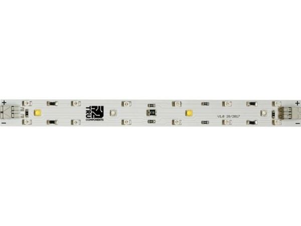 TRU COMPONENTS LED plantebelysning med bøyefjær 12 V 180 mm nøytralhvit/blå