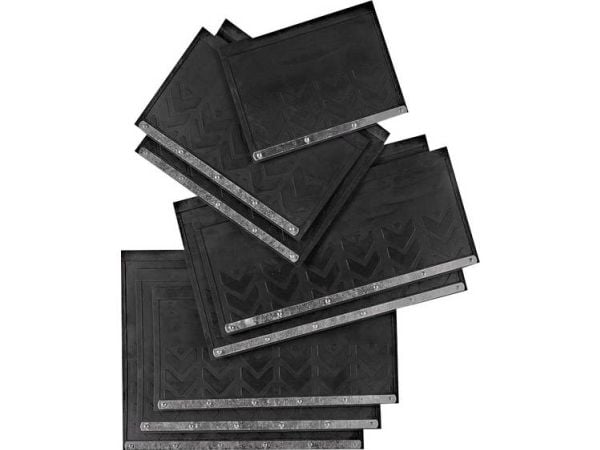 Petex SM040 410 016 Smussoppsamler Gummi (natur) (B x H) 600 mm x 500 mm