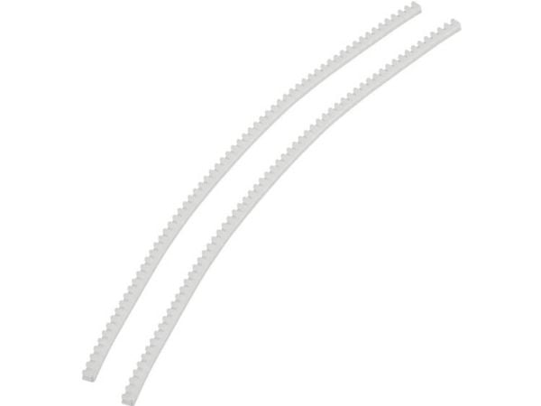 TRU COMPONENTS TC-KG032203 kantbeskyttelse transparent (L x B x H) 10 m x 5,5 mm x 4 mm, 10 m