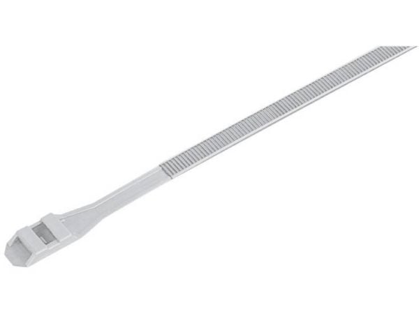 TRU COMPONENTS 1592765 TC-DL360203 Kabelbinder 360 mm 9 mm Natur Med dobbelthoved, Uv-stabiliseret 100 stk