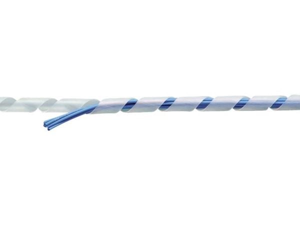 TRU COMPONENTS TC-KSR10BK203 Spiraaliletku 7,50 - 30 mm Musta 10 m