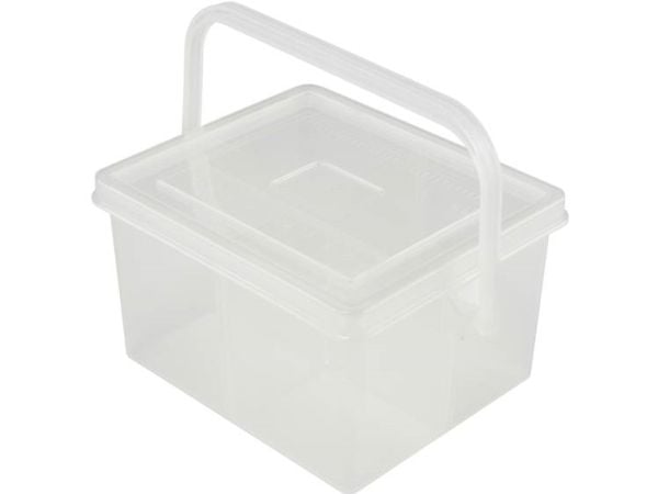 TRU COMPONENTS TC-QBS-400 B203 Valikoimalaatikko (L x S x K) 135 x 110 x 80 mm Lokeroiden lukumäärä: 4 Kiinteä alajako 1 kpl