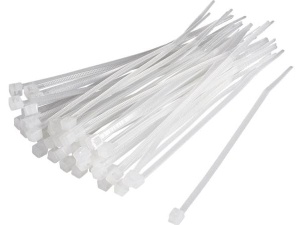 TRU COMPONENTS 1593680 TC-CV200D203 Kabelbinder 200 mm 4,80 mm Natur 100 kpl TRU COMPONENTS 1593680 TC-CV200D203 Kabelbinder 200 mm 4,80 mm Natur 1...