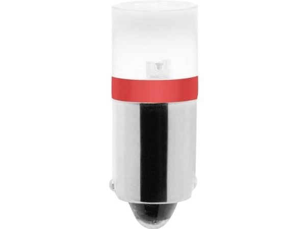 Barthelme 70113911 LED-signallampa röd BA9s 230 V/DC, 230 V/AC