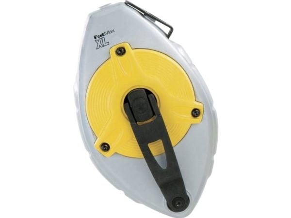 Stanley FATMAX 0-47-480, 30 m, Alumiini, Hopea, Keltainen, 3.5:1, 320 g