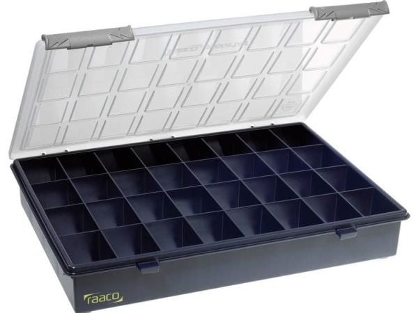 raaco Assorter 4-32, polypropeeni (PP), 810 g, sininen
