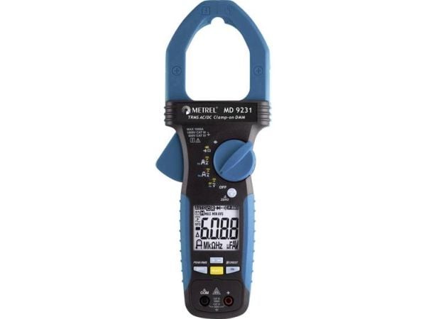 Metrel 20992366 digital strømtang CAT IV 600 V, CAT III 1000 V display (counts): 6000