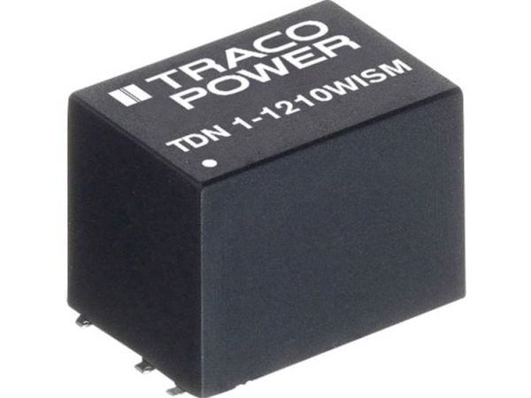 Traco Power TDN 1-4812WISM, 9,1 mm, 10,2 mm, 13,2 mm, 2,7 g, 1 W, 18-75 V