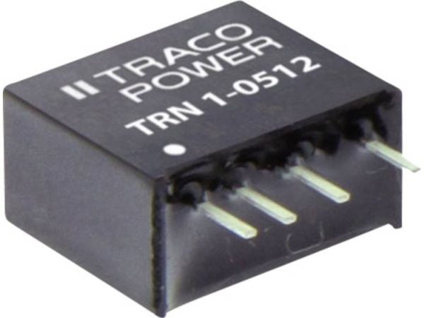 Traco Power TRN 1-4812, 7,7 mm, 11 mm, 11,9 mm, 1 W, 36 - 75 V, 90 mA