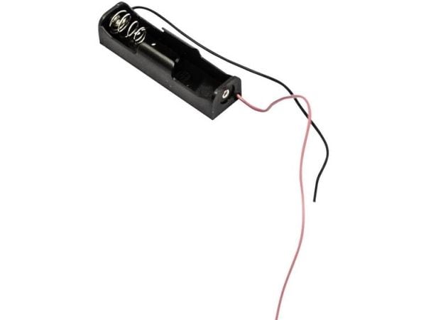 Batteriholder MPD BCAAAW for 1x R03 (AAA), kabel (L x B x H) 51 x 13 x 11 mm