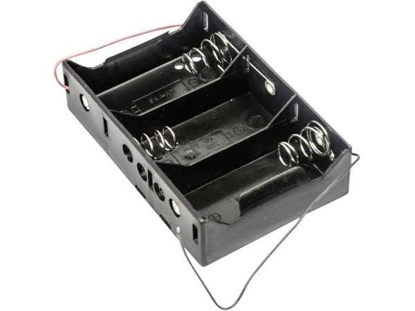 MPD BH3DW batteriholder 3x R20 (D) kabel 107 x 71 x 28 mm