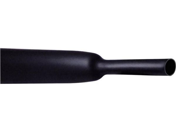 CellPack 145127 Krympeslange uden lim Sort 12,70 mm 6,40 mm Krympningshastighed:2:1 1 m 1 m