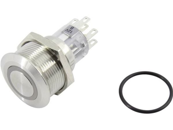 TRU COMPONENTS 1602505 TC-GQ22-A-22ZE/B/12V/S203 Pressostat 2 x Off/On Klikkende Blå 1 stk