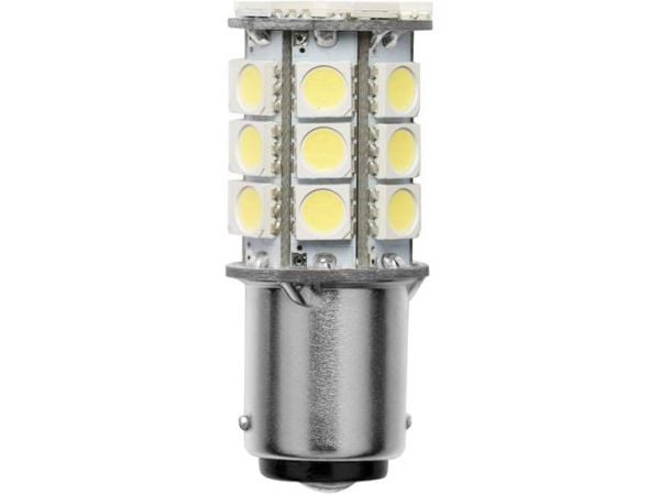Barthelme 52143015 LED-merkkivalo Dagslyshvid BA15d 10 V/DC, 30 V/DC, 10 V/AC, 18 V/AC 350 lm