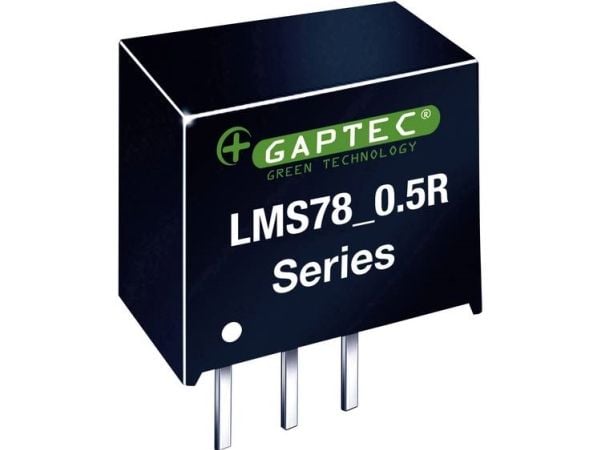 Gaptec LMS78_09-0.5R DC/DC-muunnin, piirilevy 24 V/DC 9 V/DC 500 mA 4,5 W Lähtöjen määrä: 1 x