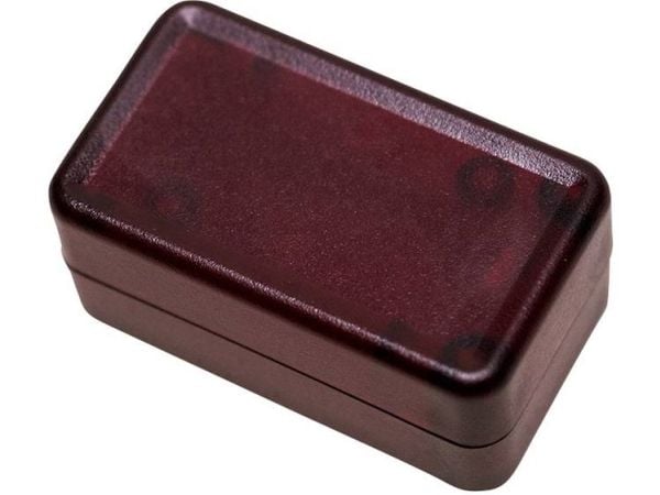 Hammond Electronics Hammond Electronics 1551ATRD Universalkabinet 15 x 20 x 35 ABS Rød (läpinäkyvä) 1 kpl 1 stk