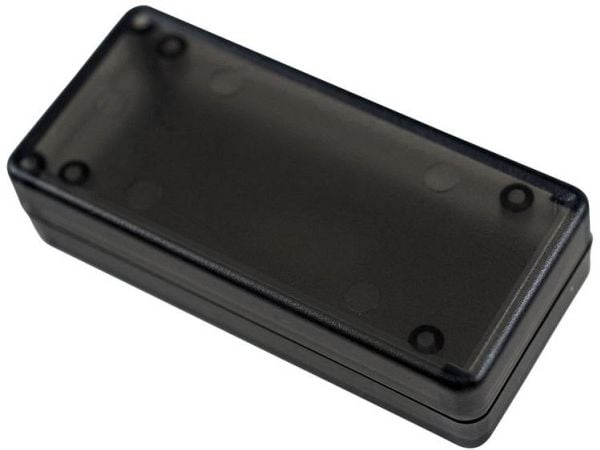 Hammond Electronics 1551CTSK universal-kabinett 15 x 30 x 65 ABS sort (transparent) 1 stk Hammond Electronics 1551CTSK universal-kabinett 15 x 30 x 65 ABS sort (transparent) 1 stk