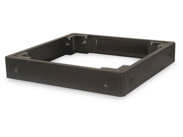 DIGITUS Professional - Rack-sokkel - svart, RAL 9005 - 19"