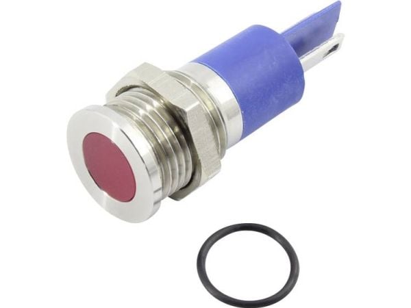 TRU COMPONENTS 1605985 LED-merkkivalaisin Punainen 24 V DC/AC