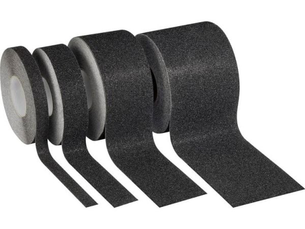 Rocol RS43533 Liukastumisenestopinnoitteet (L x S) 18,25 m x 150 mm Musta