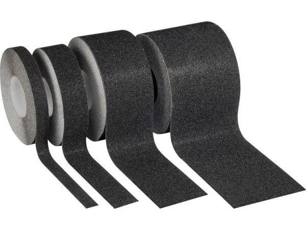 Rocol RS43531 sklisikre belegg (L x B) 18,25 m x 50 mm svart Rocol RS43531 sklisikre belegg (L x B) 18,25 m x 50 mm svart